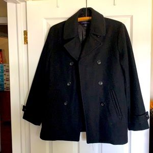 Lands End Pea Coat